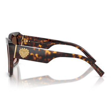 Dolce & Gabbana Occhiali da Sole DG4538 502/13 x Devotion Marrone/Marrone Sfumato Donna 2