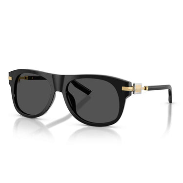 Dolce & Gabbana Occhiali da Sole DG4546 501/87 Nero/Grigio Scuro Uomo 1