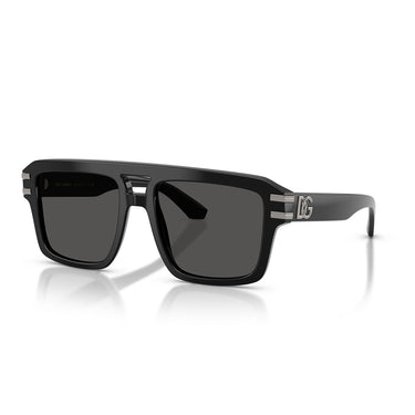 Dolce & Gabbana Occhiali da Sole DG4562 501/87 Nero/Grigio Scuro Uomo