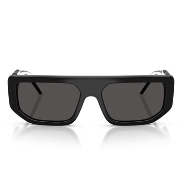Dolce & Gabbana Lunettes de Soleil DG6203 501/87 Noir/Gris Foncé Unisexe