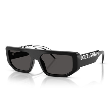 Dolce & Gabbana Occhiali da Sole DG6203 501/87 Nero/Grigio Scuro Unisex 2