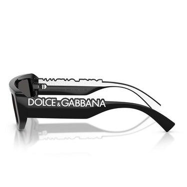 Dolce & Gabbana Occhiali da Sole DG6203 501/87 Nero/Grigio Scuro Unisex 3