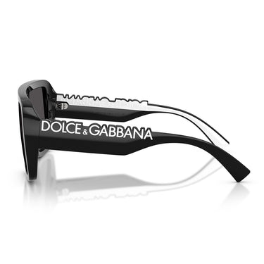 Dolce & Gabbana Occhiali da Sole DG6204 501 87 Nero Grigio Scuro Unisex 3