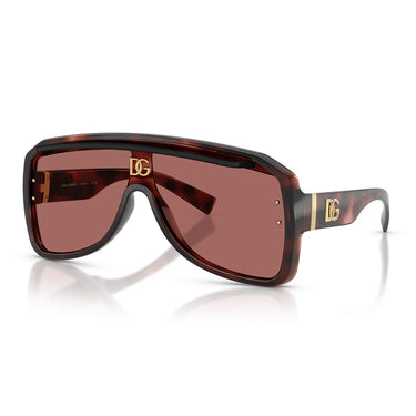 Dolce & Gabbana Occhiali da Sole DG6205 347669 Marrone Rosa Viola Scuro Donna 2