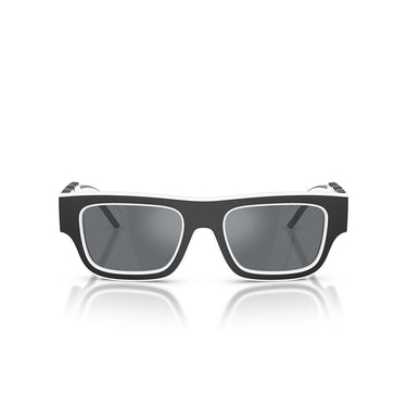 Dolce & Gabbana Gafas de Sol DX6011 34576G Negro Blanco/Gris Claro Espejado Niños