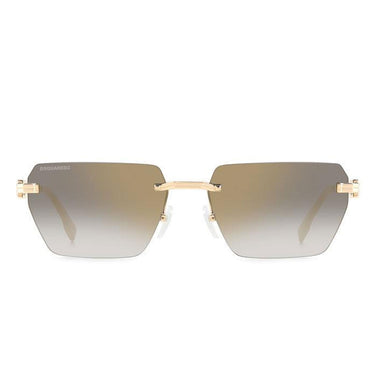 Dsquared2 Okulary Przeciwsłoneczne D2 0102-S RHL Złoto-Niebieskie Unisex