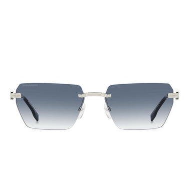 Dsquared2 Gafas de Sol D2 0102/S 01005 Plata/Azul Degradado Unisex