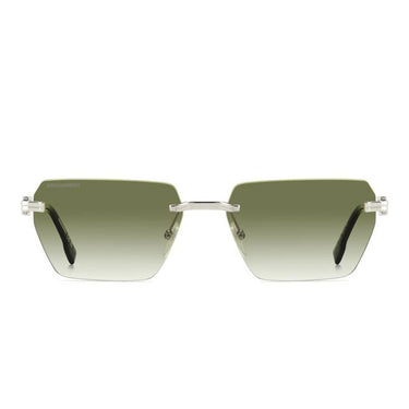 Dsquared2 Sunglasses D2 0102/S 0109K Silver/Green Unisex