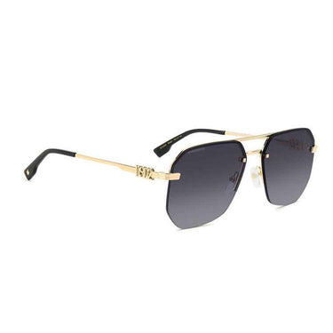 Dsquared2 Occhiali da Sole D2 0103/S RHL Oro/Nero Uomo 3