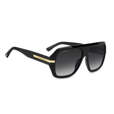 Dsquared2 Occhiali da Sole D2 0160/S 807 Nero Oro/Grigio Sfumato Uomo 2