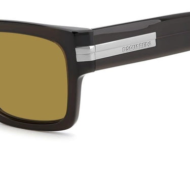 Dsquared2 Occhiali da Sole D2 0198 S 09Q Marrone Giallo Uomo 4