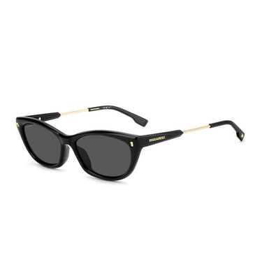 Dsquared2 Occhiali da Sole D2 0209 G S 807IR Nero Grigio Sfumato Donna 2