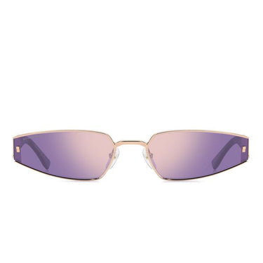 Dsquared2 Sonnenbrille D20168/S DDB Schwarz/Lila Verspiegelt Damen