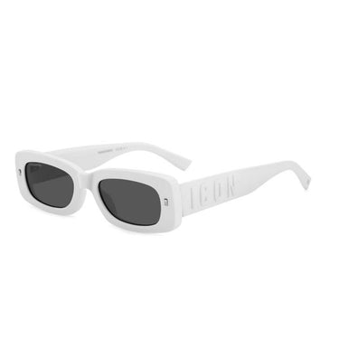 Dsquared2 Occhiali da Sole ICON 0020/S VK6 Bianco/Grigio Sfumato Unisex 2
