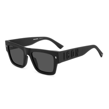 Dsquared2 Occhiali da Sole ICON 0021/S 003 Nero Opaco/Nero Unisex 2