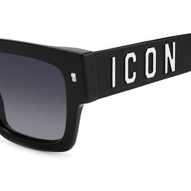 Dsquared2 Occhiali da Sole ICON 0021/S 807 Nero/Grigio Sfumato Unisex