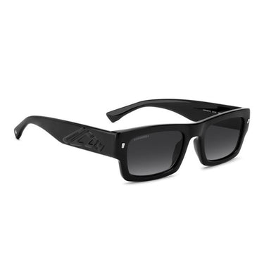 Dsquared2 Occhiali da Sole ICON 0027/S 807 Nero/Grigio Sfumato Uomo