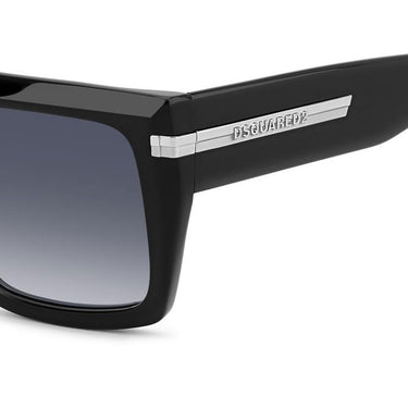 Dsquared2 Occhiali da Sole ICON 0177/S 807 Nero/Blu Sfumato Uomo 4