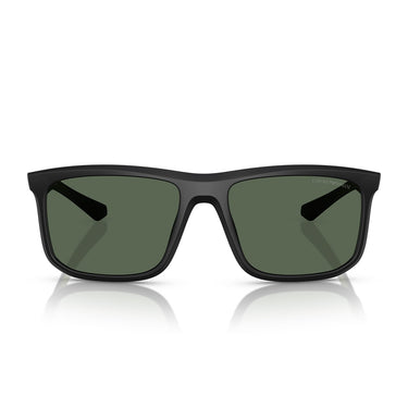 Emporio Armani Occhiali da Sole EA4234U 500171 Nero Opaco Verde Scuro Uomo