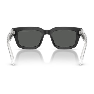 Emporio Armani Occhiali da Sole EA4270 500187 Nero Opaco Grigio Scuro Uomo 4