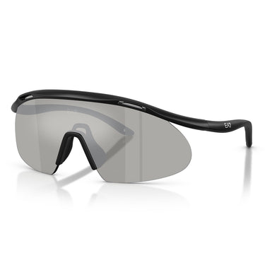 Emporio Armani Occhiali da Sole Q74008 62886G x Milano Cortina 2026 Nero Opaco/Grigio Specchiato Uomo 1