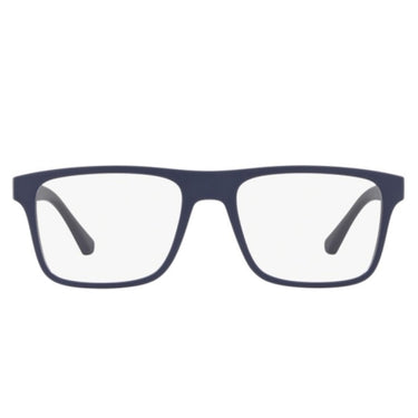 Emporio Armani Occhiali da Vista EA4115 57591W Blu Opaco/Trasparente con 2 Clip Uomo
