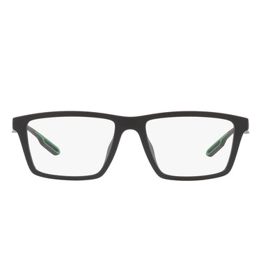 Emporio Armani Occhiali da Vista EA4189U 50011W Nero Opaco/Trasparente con 2 Clip Uomo