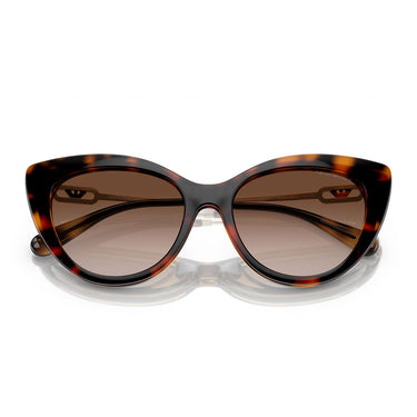 Emporio Armani Occhiali da Vista EA4213U 50261W Marrone Lucido Trasparente con 2 Clip Donna 6