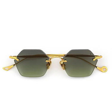 Eyepetizer Sunglasses CARNABY C.4-52 Gold/Green Gradient Unisex