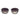 Eyepetizer Occhiali da Sole GLIDE C.A-1-27 Argento/Grigio Sfumato Unisex