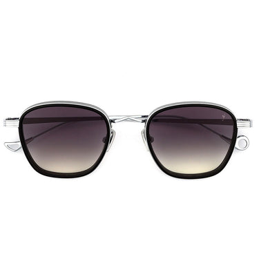 Eyepetizer Lunettes de Soleil GLIDE C.A-1-27 Argent/Gris Dégradé Unisexe