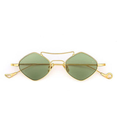 Eyepetizer Okulary Przeciwsłoneczne Negroni MEDICI C.4-64 Złoto/Zielony Unisex