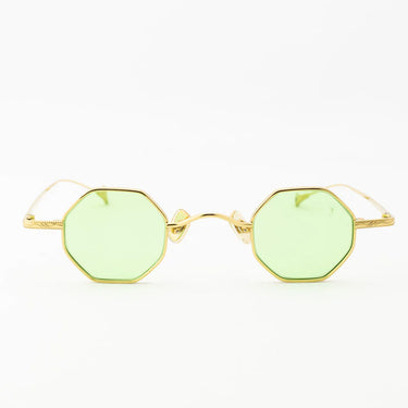 Eyepetizer Okulary Przeciwsłoneczne TOMMY C.4-1 Złoto/Zielony Unisex