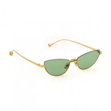 Eyepetizer Occhiali da Sole Tokyo ODAIBA C.4-64 Oro/Verde Unisex 2