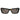 Fendi Lettering Marrone Geometrico Occhiali da Sole