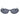 Fendi FF Diamonds Blue Oval Sunglasses