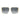 Fendi FF Diamonds Gold Geometric Sunglasses