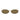 Fendi First Crystal Gold Oval Sunglasses