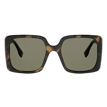 Fendi Soul Tartarugato Squadrata Occhiali da Sole