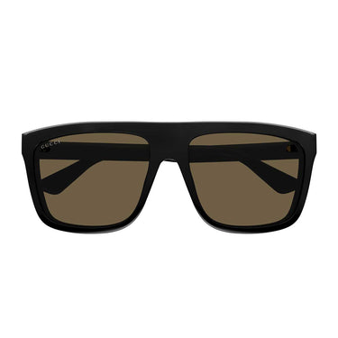 Gucci Occhiali da Sole GG0748S 002 Nero/Marrone Uomo