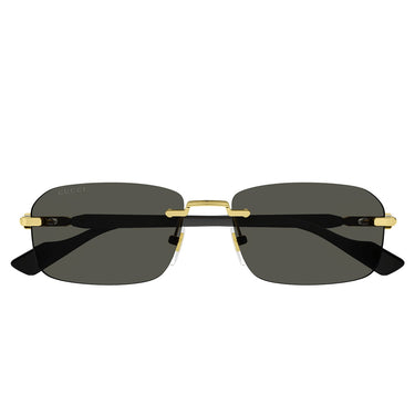 Gucci Sonnenbrille GG1221S 001 Gold-Grau Herren
