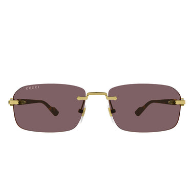 Gucci Sunglasses GG1221S 002 Gold-Brown Men