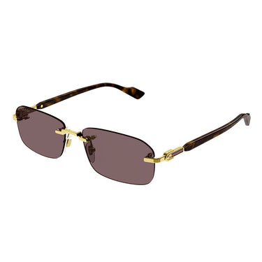 Gucci Occhiali da Sole GG1221S 002 Oro-Marrone Uomo 1