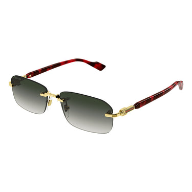 Gucci Occhiali da Sole GG1221S 006 Oro/Grigio Uomo 1