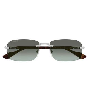Gucci Sunglasses GG1221S 008 Silver/Brown Men