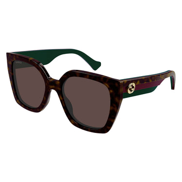 Gucci Occhiali da Sole GG1300S 002 Havana-Marrone Donna 1