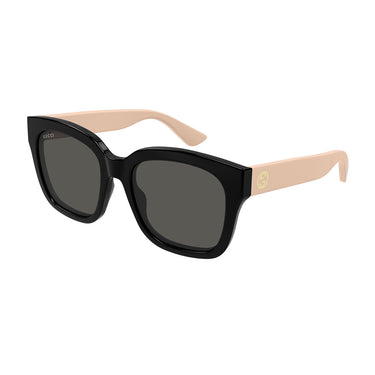 Gucci Occhiali da Sole GG1338S 006 Nero Rosa/Grigio Sfumato Donna