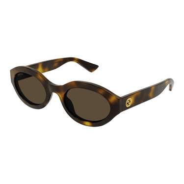 Gucci Occhiali da Sole GG1579S 002 Marrone Marrone Donna 2