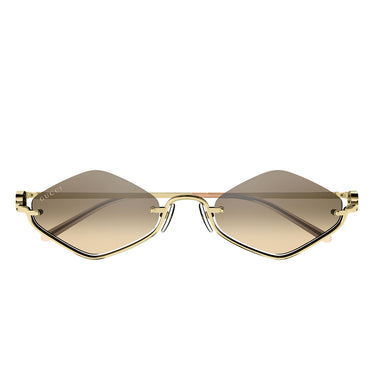 Gucci Lunettes de Soleil GG1604S 003 Or-Orange Unisexe