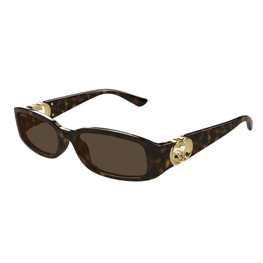 Gucci Occhiali da Sole GG1661S 002 Marrone Marrone Unisex 2
